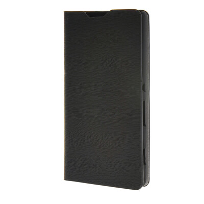 

MOONCASE Classical Folio Book Style Leather Wallet Flip Card Slot Bracket Back Case Cover for Sony Xperia C4 Black01