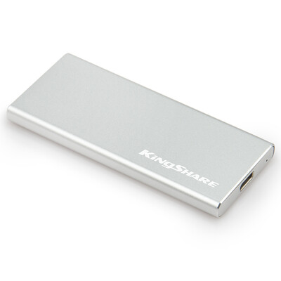 

Kingshare S8 Series 120G TYPE-C USB30 Portable Mobile Solid State Drive Silver KS8120S