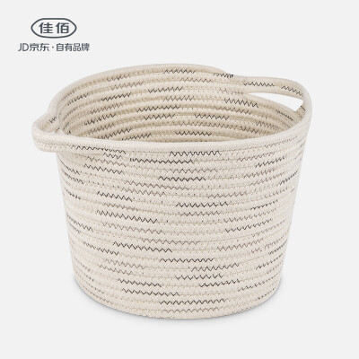 

Jiayi storage basket desktop cotton rope sewing storage basket snacks debris crafts storage box