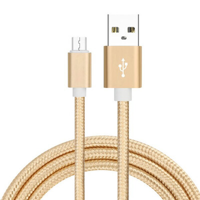 

Fast Charging Cable Nylon Braided Wire Cord Metal Sync USB Cables Data Sync USB Charger for Samsung Galaxy Huawei Xiaomi Android