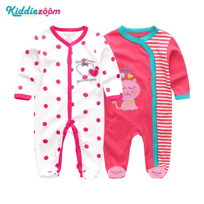 

2018 Bodysuits Clothing Sets For Babies Outwear Baby Girl Clothes Sleepwear Baby Boy Clothes Babywear Long Sleeve 0-12M Newborn
