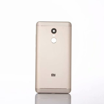 

Fecoprior Original Housing For Xiaomi Redmi Note 4X Note4X Metal Battery Back Cover Case With Buttons Camera Lens Replacement Part