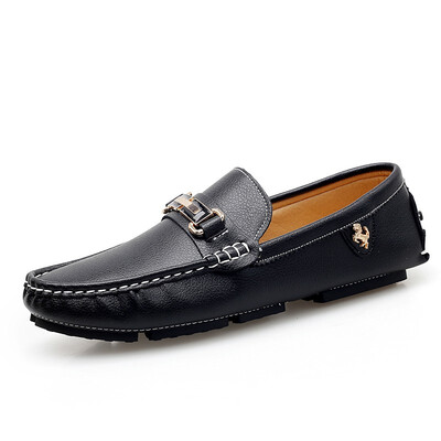 

2018 autumn Korean version of the wild personality lazy shoes business dress shoes a pedal casual English shoes