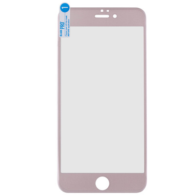 

Mosei iPhone 6s plus / 6 plus закаленная стеклянная пленка с полной шириной покрыта глянцевым 5,5-дюймовым розовым золотом с мягким покрытием