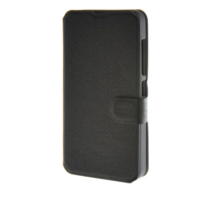 

MOONCASE Ultra thin matte surface Leather Wallet Flip Holster Pouch Stand Back Case Cover for Microsoft Lumia 430 Black