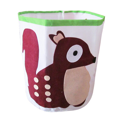 

Red Squirrel Storage Box Bin Organizer Collapsible Moistureproof