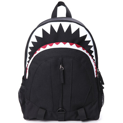 

Baifeng BF15S20A new shark bag nylon waterproof student bag fashion trendy shoulder bag gray