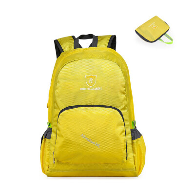 

Outdoor leisure backpack folding waterproof storage bag shoulder bag men and women travel bag large capacity school casual daily backpack