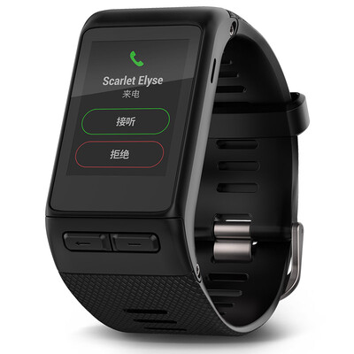 

Garmin GARMIN vivoactive HR black touch screen smart heart rate bracelet smart watch Bluetooth phone call reminder movement monitoring sleep monitoring GPS positioning 50 meters waterproof