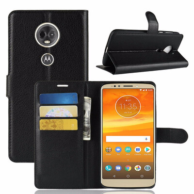 

for Motorola Moto E5 Plus XT-1924 WIERSS Wallet Phone Case for moto e5 supra Flip Leather Cover Case Etui Fundas Capa Coque