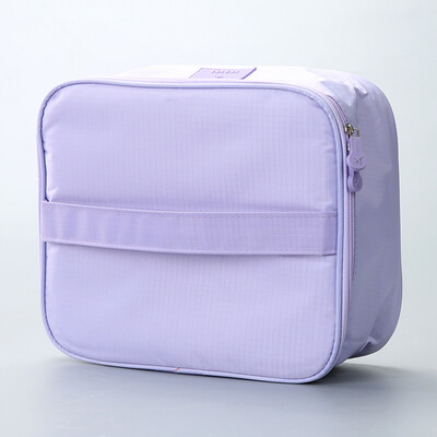

Fang grass waterproof travel travel portable wash cosmetic bag macaron makeup box purple