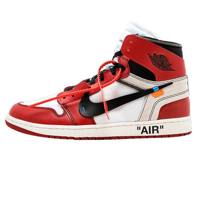

Nike Air Jordan 1 Retro High OG Limited Edition off Mens Basketball Shoes white Chicago Red AA3834-101
