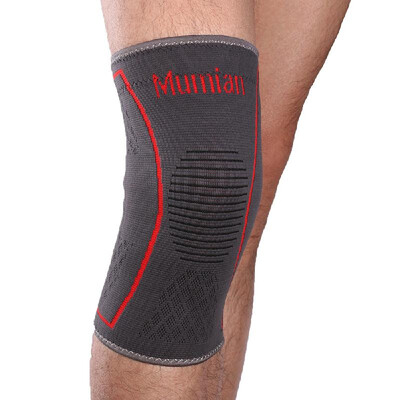 

Mumian Knee Compression Brace Sleeve Wrap Protector Pads Knee Pads with Anti-Skid Silicone Support for Running Jogging Sports Fitn