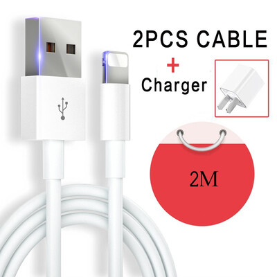 

Data USB Cable for lightning cable21A fast charger charging Cable for iPhone 5s X 8 7 6s 5 se Xs Max for iPhone cable for iPad