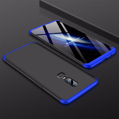 

Goowiiz Phone Case For Oneplus 55T6 Fashion Color collision 360 Degree Coverage PC Full Protection