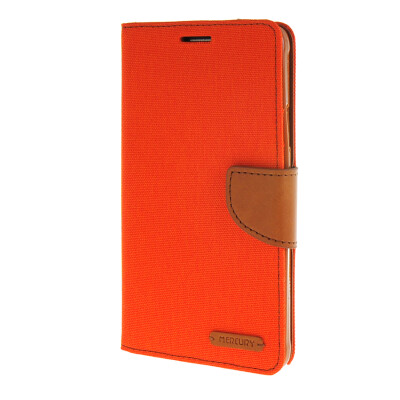 

MOONCASE Galaxy Note 4 , Leather Flip Wallet Card Holder Pouch Stand Back ЧЕХОЛ ДЛЯ Samsung Galaxy Note 4 Orange