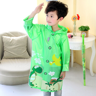 

Is a move kendo children&39s raincoat with a package of primary school students poncho children&39s cartoon raincoat R1 green dinosaur XL code