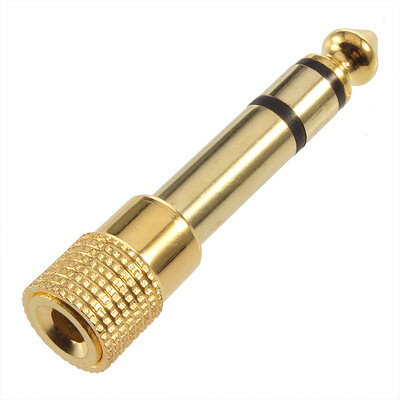 

1/8 \ "3,5 самки к 1/4 \" 6.5mm штекер