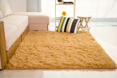

NicerDicer Carpets for home living room Modern Fluffy Anti-Slip Shaggy Area Rug 80120cm