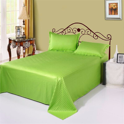 

Satin 100 Cotton 1 Piece Bed Sheet Solid Pure Flat Sheet Bedding Black Bed Sheetshigh-grade Bedsheetblack White Bedclothes