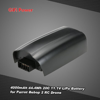 

GiFi Power 4000mAh 444Wh 20C 111V LiPo Battery for Parrot Bebop 2 RC Drone