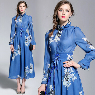 

DFYOP New style womens thinness lap top dress