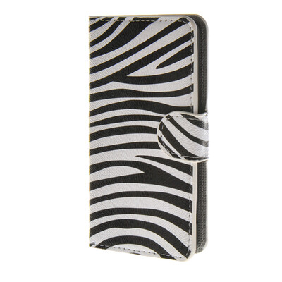 

MOONCASE Zebra style Leather Side Flip Wallet Card Slot Stand Pouch чехол для Sony Xperia Z4 Compact (Mini) a07