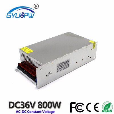 

800W 36V 22A Small Volume Single Output Switching Power Supply Transformers AC110V 220V TO DC SMPS for LED Strip Light CNC Motor