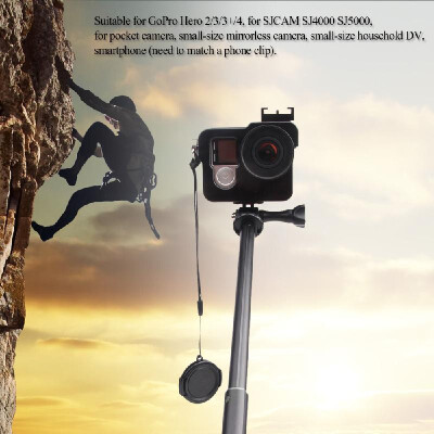 

Andoer Portable Handheld Extendable Telescopic Monopod Selfie Stick Aluminum Alloy for Feiyu WG Stabilizer GoPro Hero