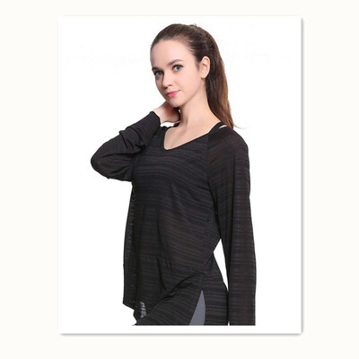 

Sports Fitness Yoga Wear Summer Quick Dry T-Shirt