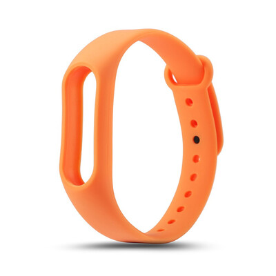 

prism Colorful Silicone Wrist Strap Bracelet Double Color Replacement watchband for Original Miband Xiaomi Mi band 2 Wristbands