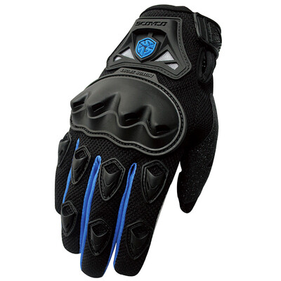 

Sai Yu SCOYCO motorcycle riding gloves spring&summer breathable knight equipment electric car mens motorcycle gloves MC29 blue