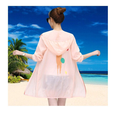 

Sun protection clothing female 2018 spring&summer new womens Korean version of the sun protection clothing female casual sun