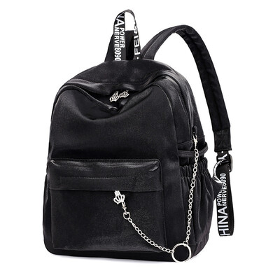 

SMOOZA Canvas Plain Stylish Galaxy Star Minimalism Best Backpack For Girl Female New Travel Leisure Women Backpack Shoulder Bag