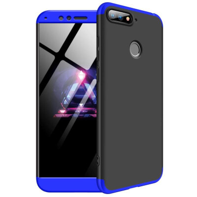 

MOONCASE Moto G6 three-section all-inclusive shield - black blue