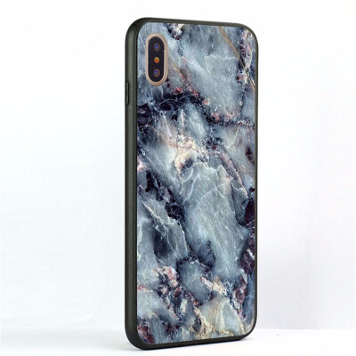 

Marble Phone Case For iPhone X 5 5s 6 7 8 Plus Soft TPUHard PC