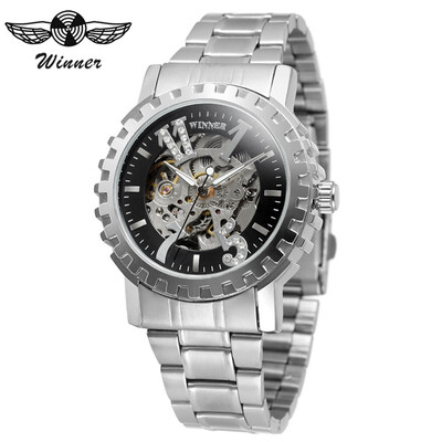 

Winner skeleton mechanical watch w203