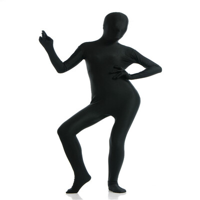 

24 HRS Shipped Out Halloween Costume Womens Full Bodysuit Second Skin Tights Suit Womens Performance Suits