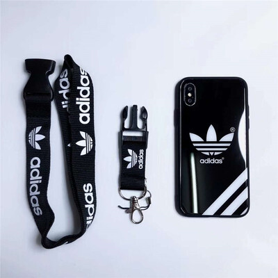 

GANGXUN®iPhone X 7 8 105 105s Plus Shatter-resistant Logo Glass Hard Case
