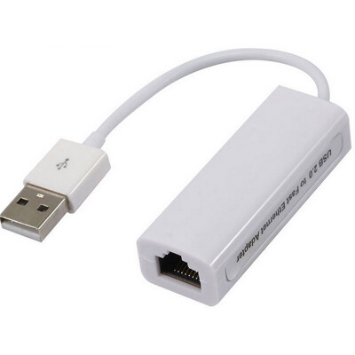 

USB Ethernet Adapter USB 20 External Network Card To RJ45 Lan Ethernet 10100Mbps Adapter Dongle For Windows 7 Mac HY