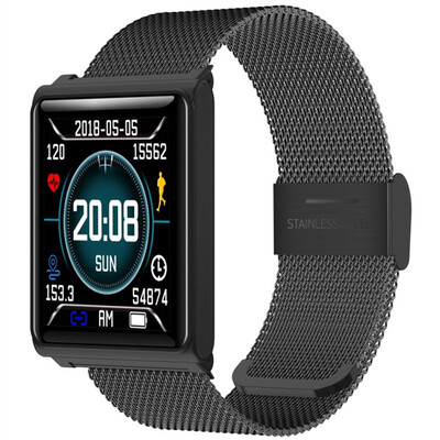 

Smart Bracelet Watch Color Screen Waterproof Wristband Heart Rate Monitor Blood Pressure Measurement Fitness Tracker Sports Band
