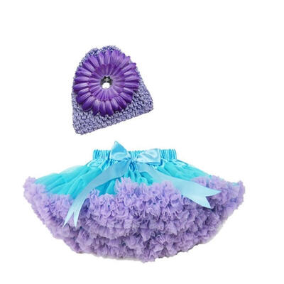 

Буэнос Нинос Девушки Туту Pettiskirt С пион цветок Хат Набор