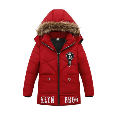 

New Winter Down Jackets For Boys Cotton Children Coats Boys Clothes Long Sleeve Kids Outerwear 3 4 5 Years Kids Coats