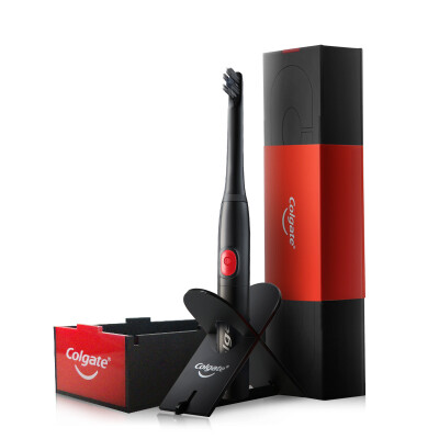 

Colgate B150C Small Black Brush Adult Sonic Electric Toothbrush 3D Carbon Black Clean Tooth New Technology