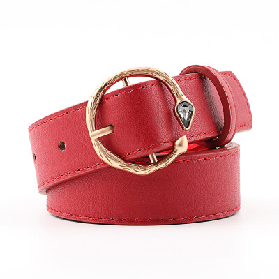 

Badinka 2018 New Luxury Gold Rhinestone Snake Buckle Waist Belt Ladies Wide Black Red Leather Belts for Women Jeans Pants Cintos