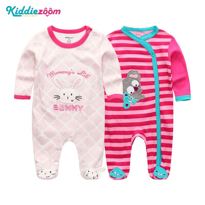

2018 Bodysuits Clothing Sets For Babies Outwear Baby Girl Clothes Sleepwear Baby Boy Clothes Babywear Long Sleeve 0-12M Newborn