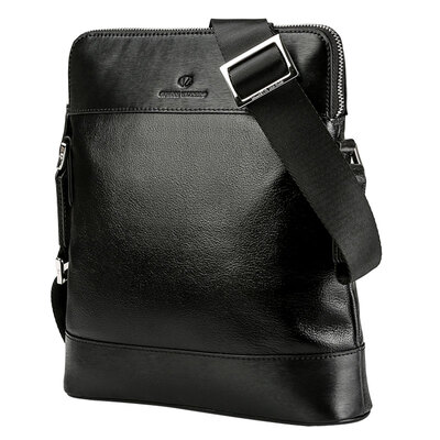 

Giovanni Valentino (GIOVANNIVALENTINO) business still series cattle profile leather men's Messenger messenger 8110393310 black