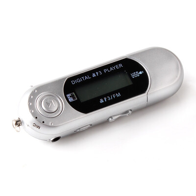 

MyMei USB MP3 Music Player Digital LCD Screen Support 32GB TF Card&FM Radio Good New