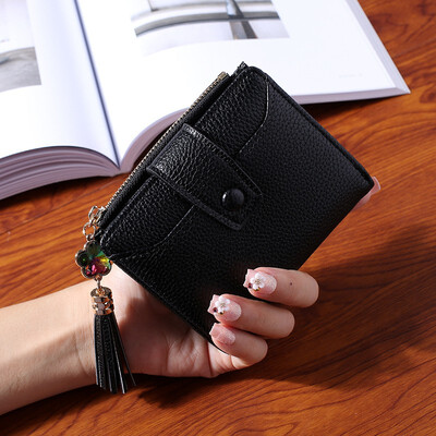 

Women Wallet New Purple Blue Gray Black Wallet Female Zipper And Lady Card Holder