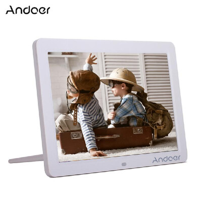 

Andoer 12 Wide Screen HD LED Digital Picture Frame Digital Album High Resolution 1280800 Electronic Photo Frame with Remote Cont